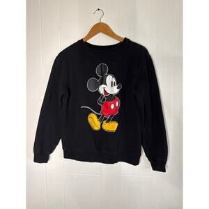 Disney Mickey Mouse sweatshirt crew juniors large